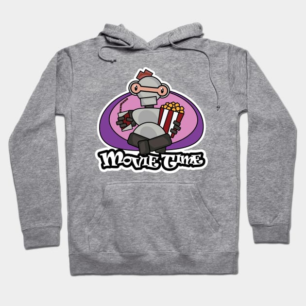 Movie Time Hoodie by chwbcc